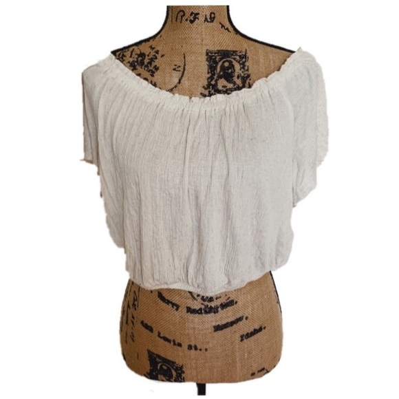 Bp. Beige Crop Top - Sz XL - Picture 3 of 4